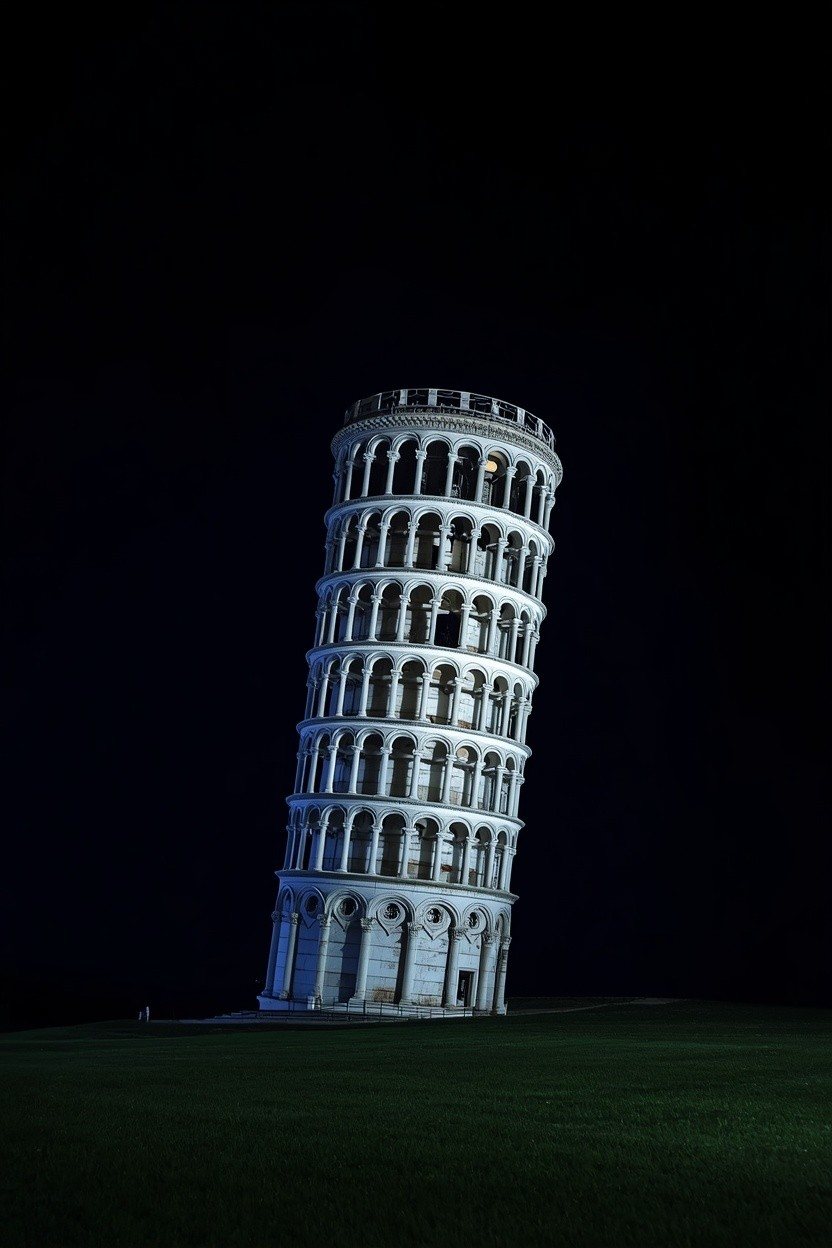 Ilustração de abertura do capítulo 3: A torre que inclina há quase 850 anos e não cai