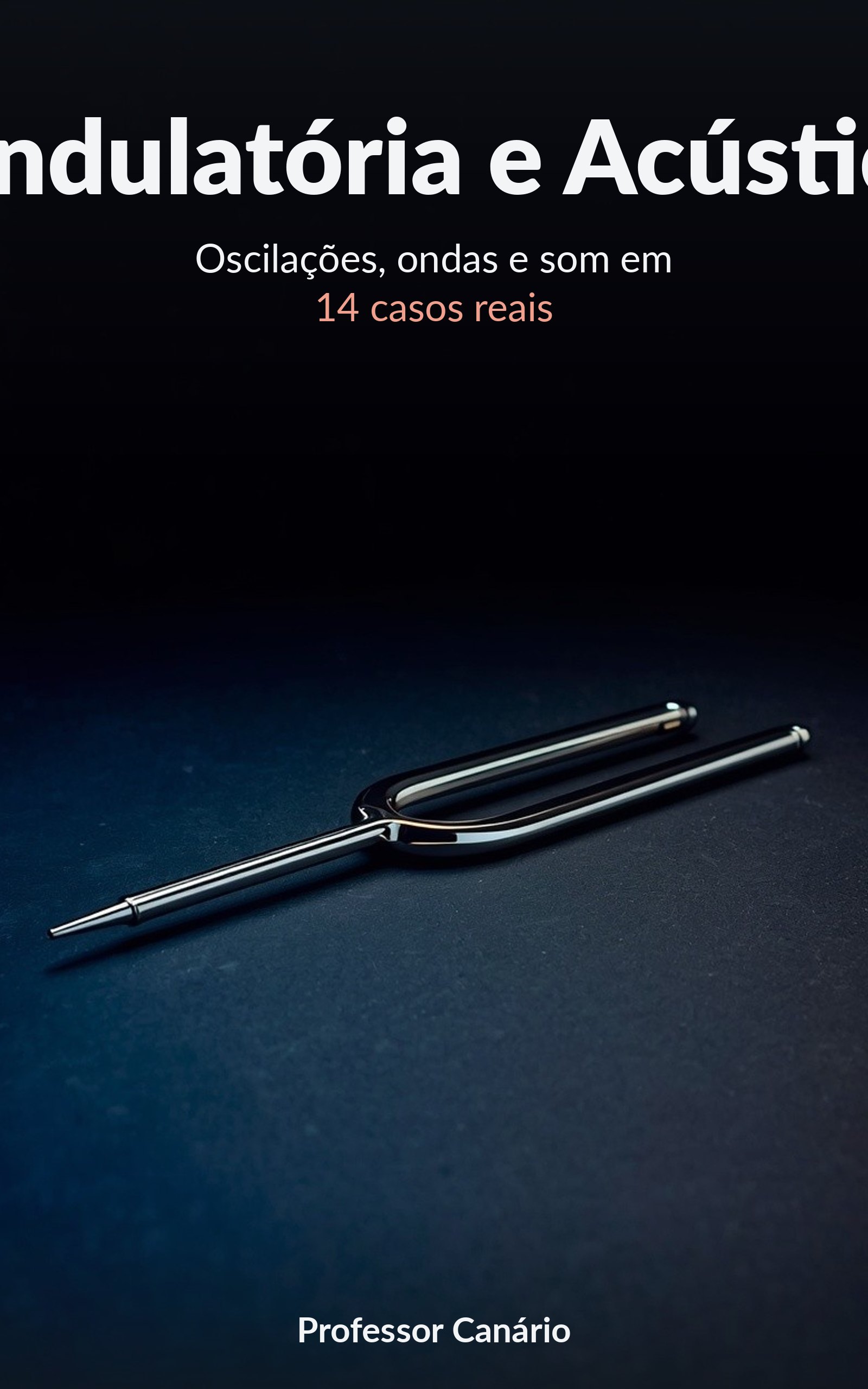 Capa do livro Ondulatória e Acústica